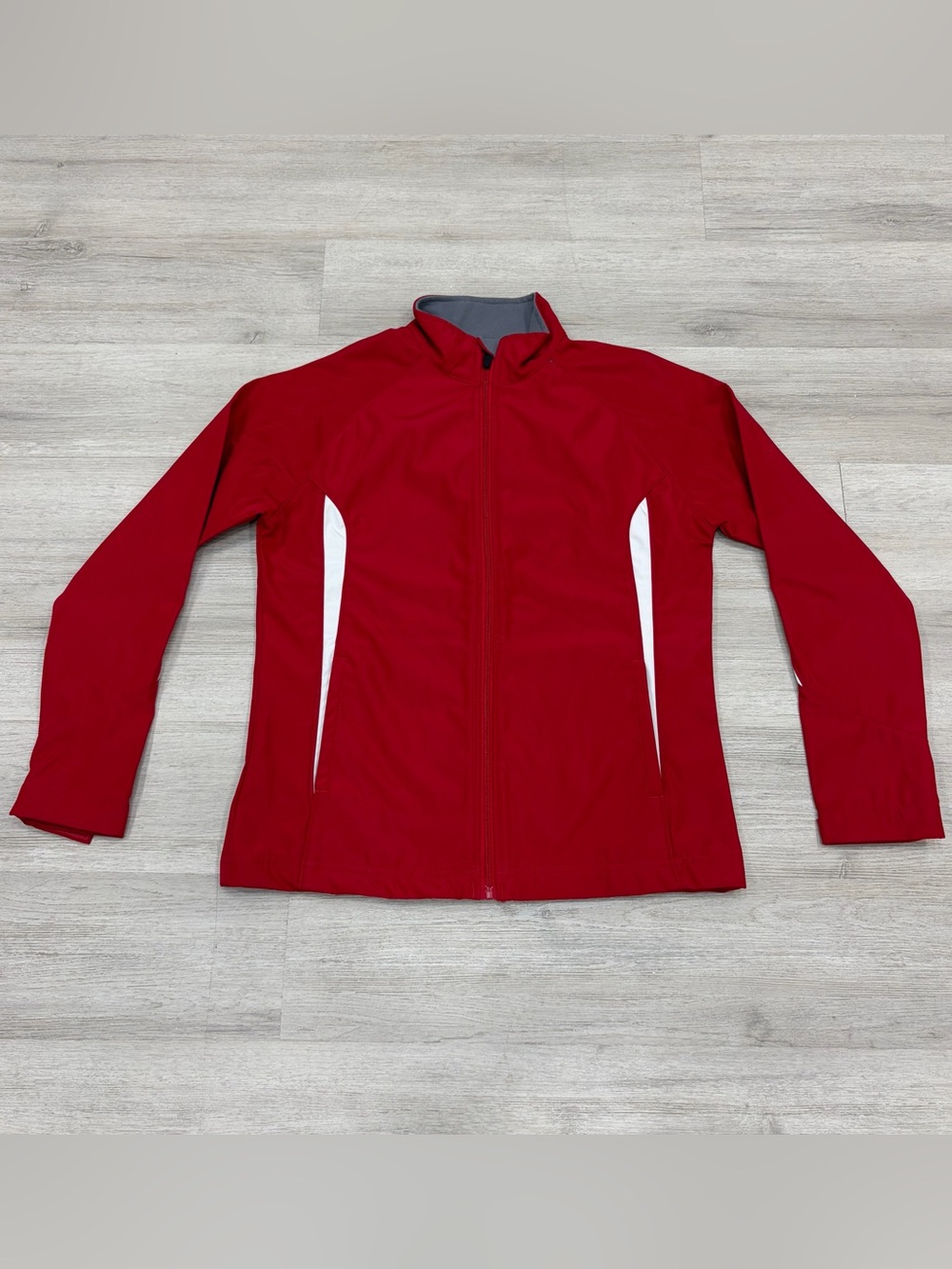 Augusta Sportswear Revolution Red Full-Zip Jacket New With Tags Small Water Resi